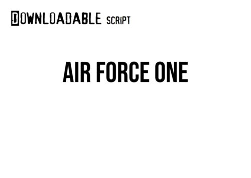 Air Force One script