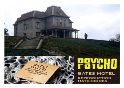 Bates Motel matchbox