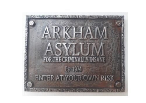 Arkham wall plague