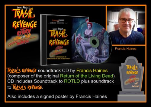 A Signed CD Trash’s Revenge Soundtrack by Francis Haines