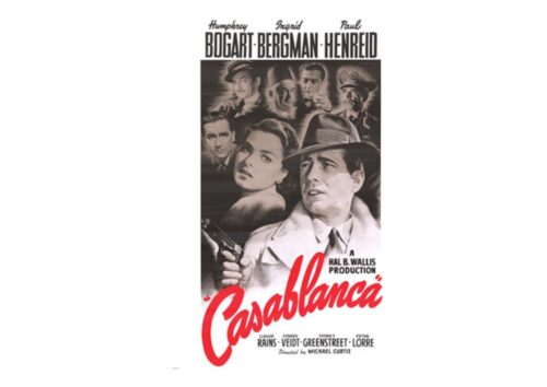 Casablanca poster