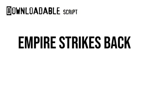 Empire Strikes Back script