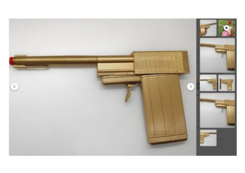 Man with the Golden Gun prop