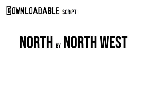 North by North West script