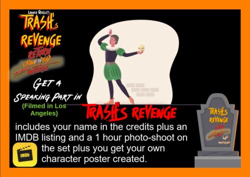 Get a Speaking Part in TRASH’s REVENGE in Los Angeles