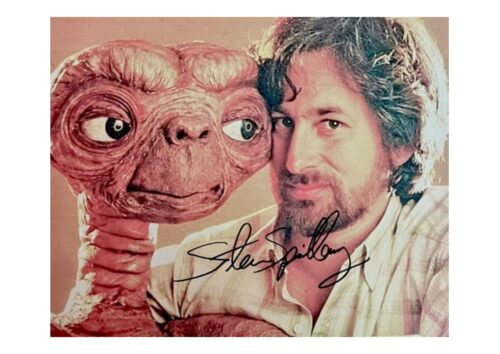 Steven Spielberg signed ET picture