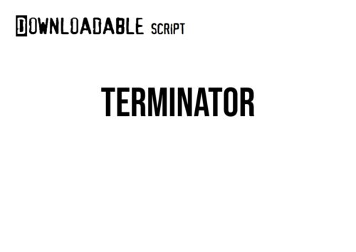 Terminator script