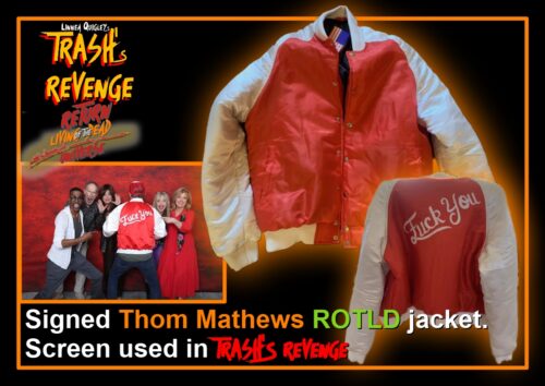 signed Thom Mathews ROTLD FU jacket