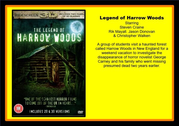 Legend of Harrow Woods DVD