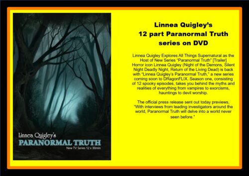 Linnea Quigley’s Paranormal truth series DVD